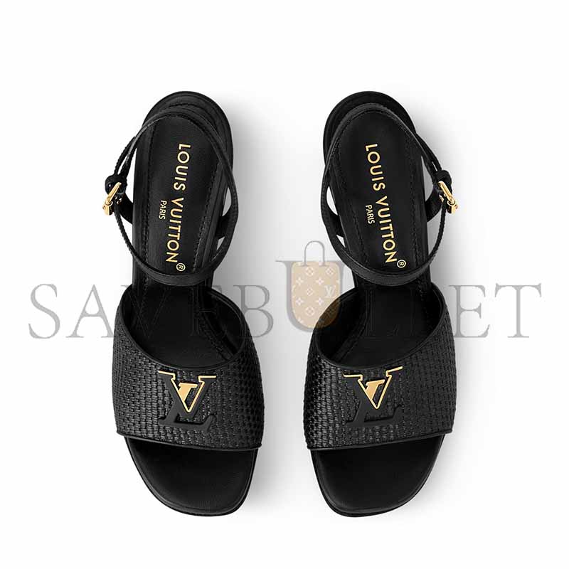 LOUIS VUITTON LV MARE WEDGE SANDAL 1AHLLK LOUIS VUITTON LV MARE WEDGE SANDAL 1AHLLK